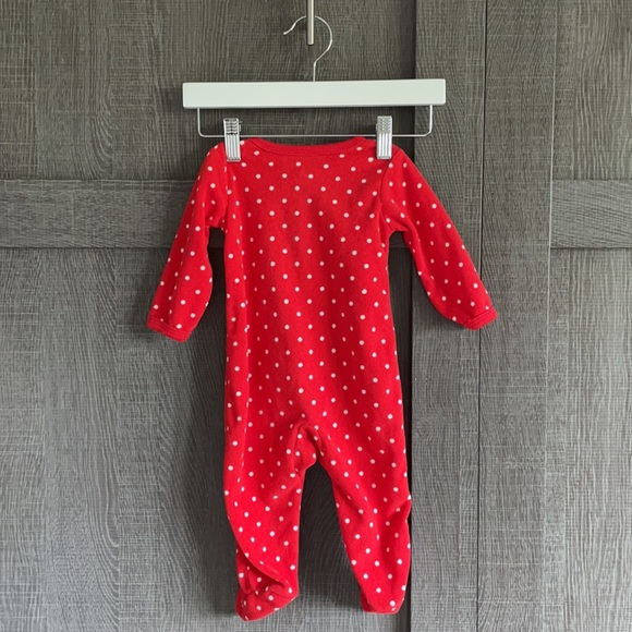 4/$24⭐️Carter’s fleece Christmas reindeer sleeper - Picture 2 of 5